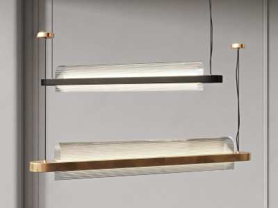 现代吊灯3D模型下载